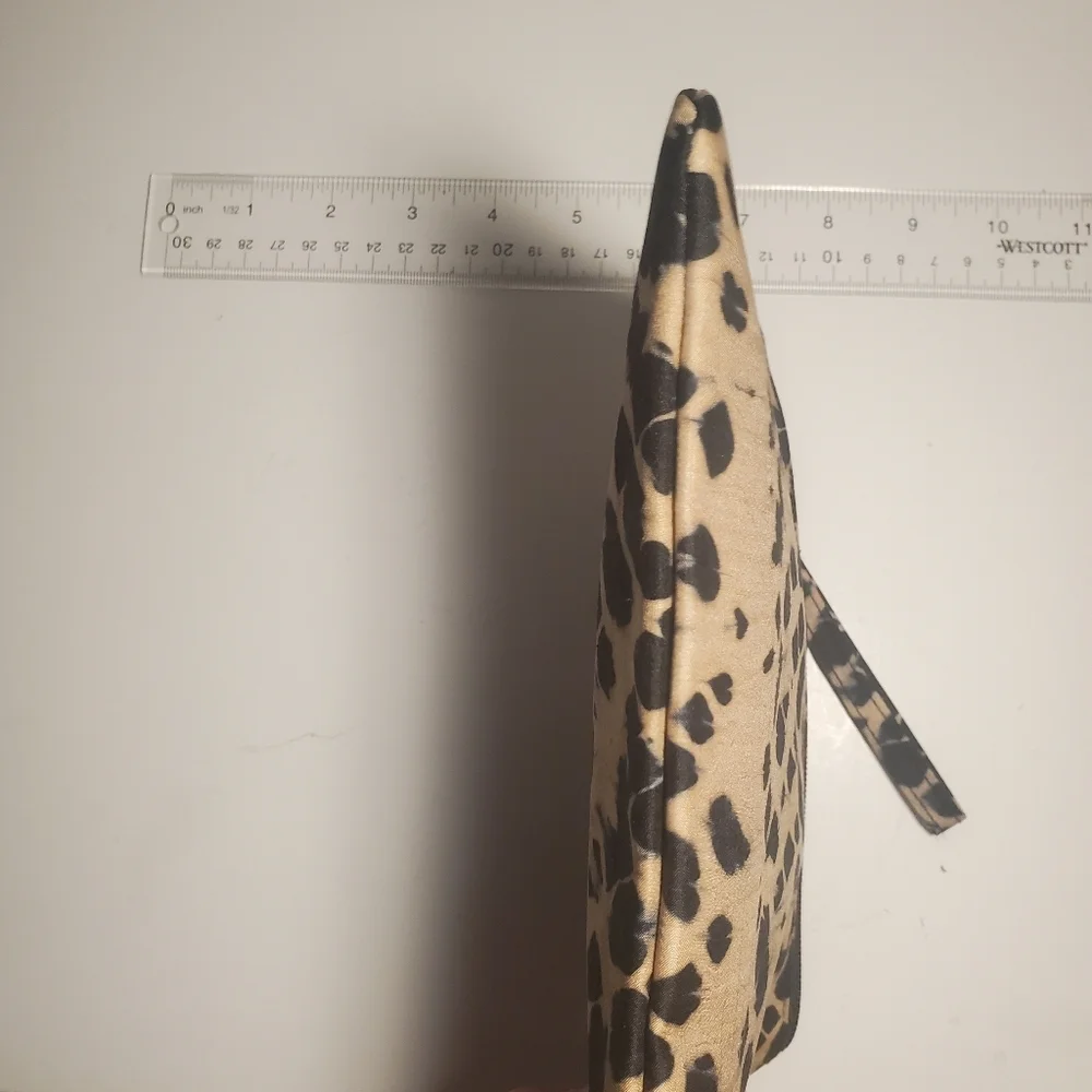 FAIR TRADE New Silk Animal Print Wristlet | Cosmetic Bag | Handmade